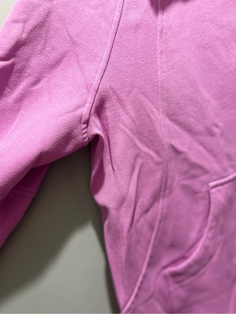 Lululemon Scuba Oversized Funnel-Neck Half Zip Long - Pow Pink Tone - Picture 7 of 8